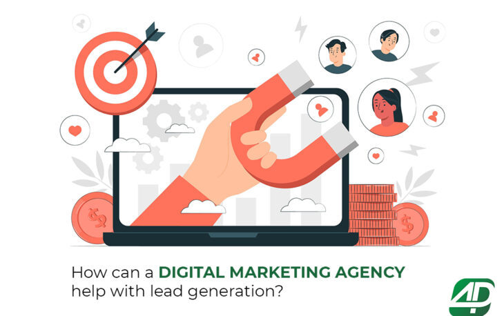 How can a digital marketing agency help with lead generation?