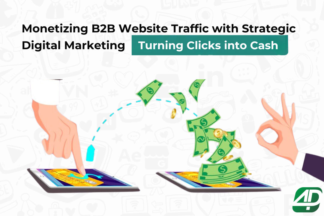 Monetizing B2B Website Traffic with Strategic Digital Marketing